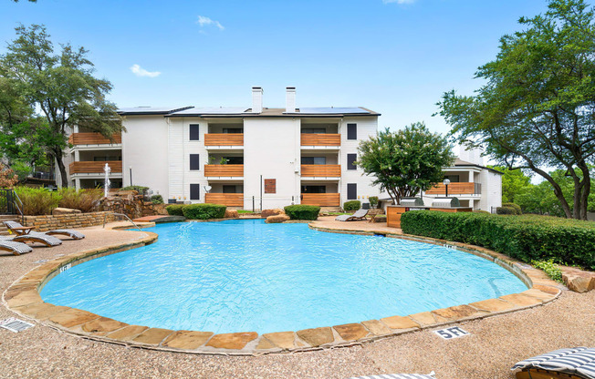 take a dip in our resort style pool