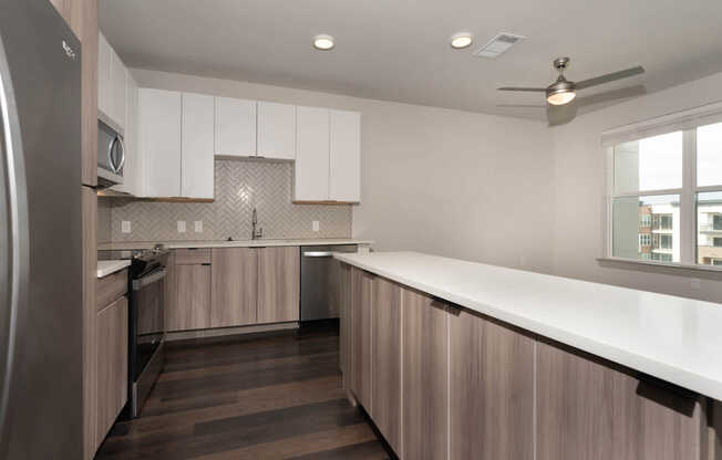 Kitchen with Stainless Steel Appliances