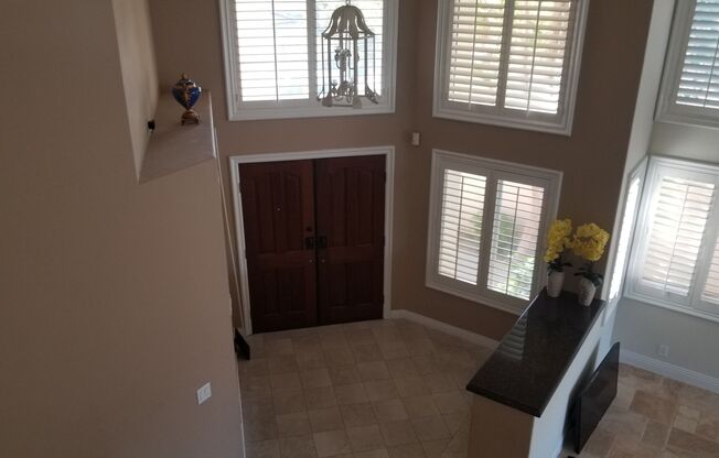 Fantastic and large home with forever view in South Escondido and available immediately!