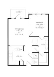 1 bed, 1 bath, 744 sqft, $1,645