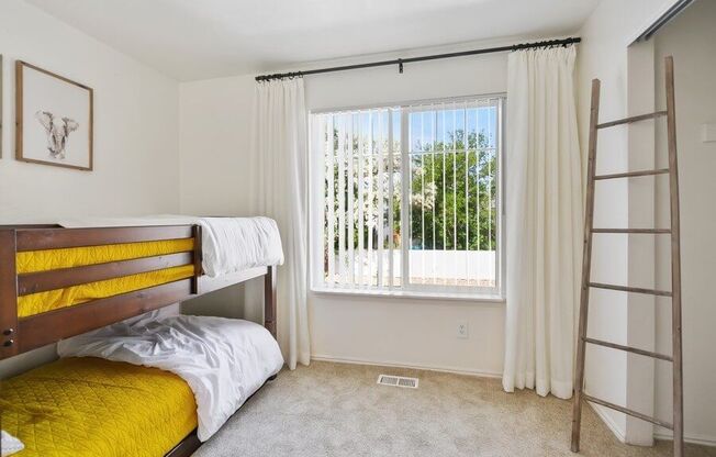 Model second bedroom