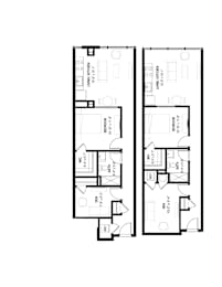 1 bed, 1 bath, 781 sqft, $2,484