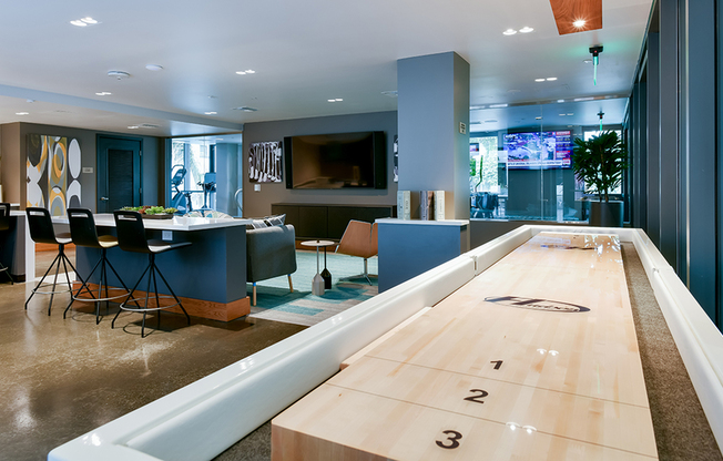 Up for a game of shuffle board?