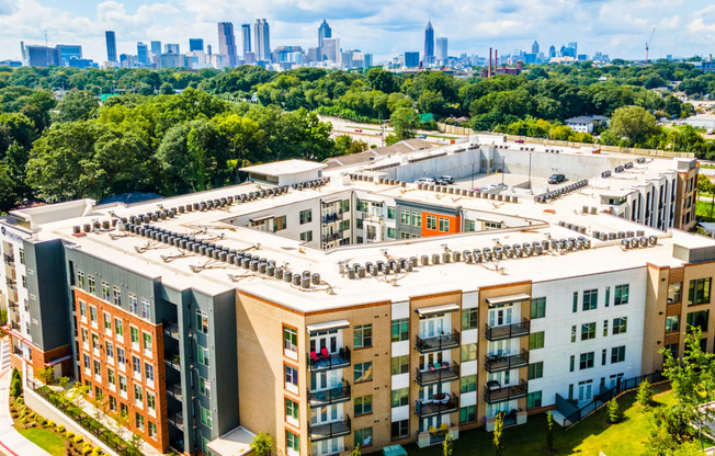 Aerial view at Link Apartments® Grant Park, Atlanta, GA, 30312