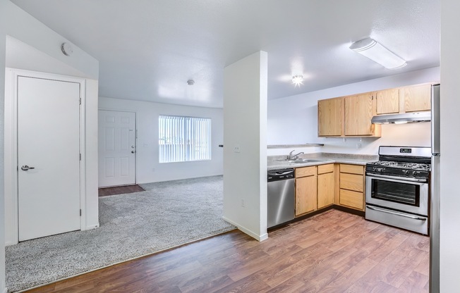 Kitchen and Living
