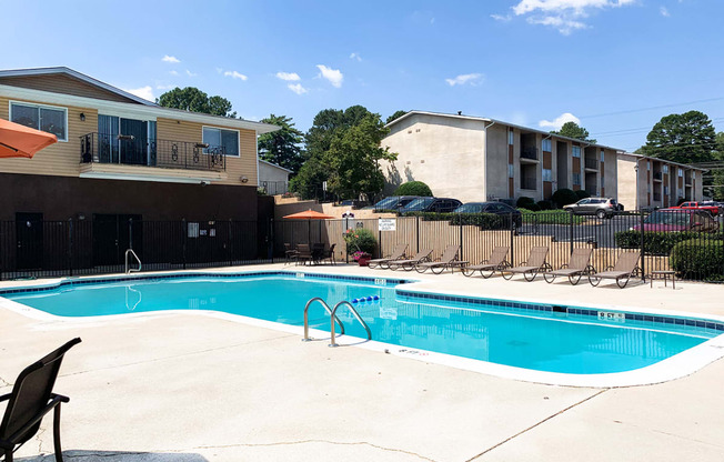Swimming Pool with Spacious Sun Deck at Sienna Ridge in Atlanta, GA