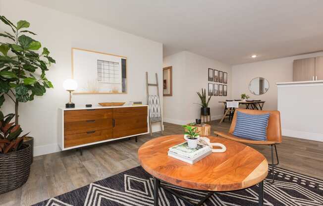 Living Room at Brookside 112, Vancouver, WA