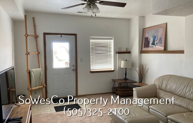 2 Bedroom 1.5 Bath FURNISHED home with Refrigerated Air