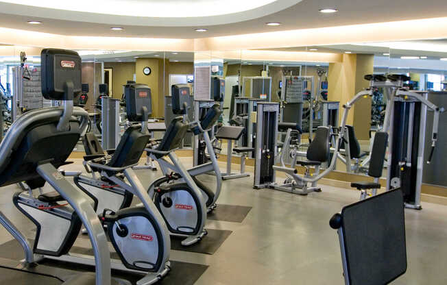 24-Hour Fitness Center with Free Classes