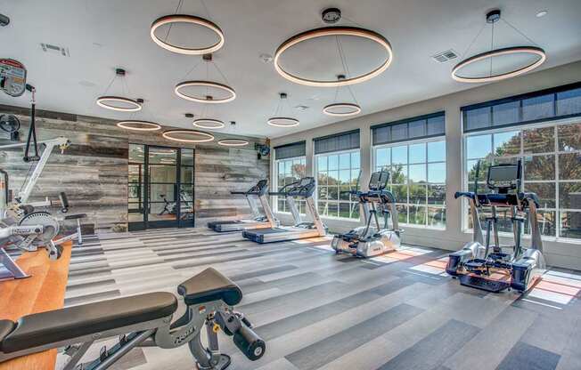 Fitness Center with Cardio Equipment