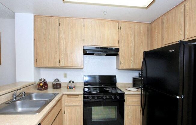Kitchen appliances at Loma Linda Springs, Loma Linda, California