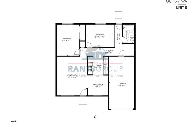 1 bed, 1 bath, 904 sqft, $1,650, Unit 4416B