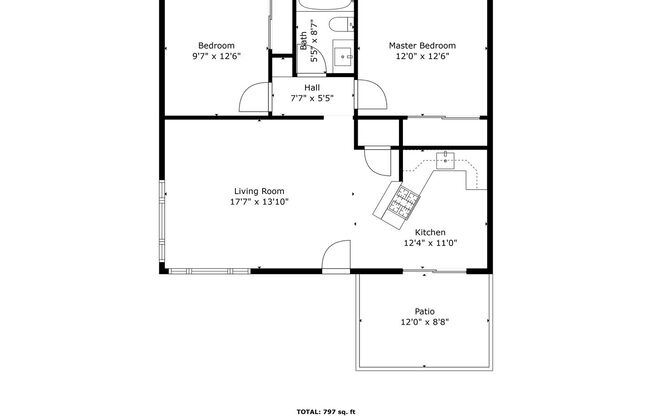 2 beds, 1 bath, $2,395, Unit 01