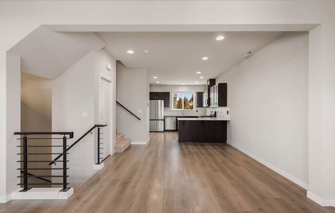 Modern Northshore Townhome with Designer Finishes & 2-Car Garage