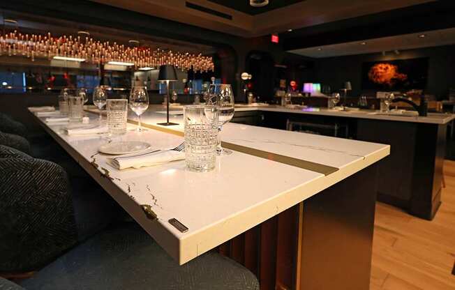 Fahrenheit Restaurant Chefs Table in Cleveland - Residences at 55