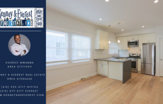 OPEN HOUSE: Sunday (7/13) 2:30pm-3:00pm. Renovated 1BR/1BA on the west side of Lake Merritt, Shared Laundry, Small pets considered (1568 Madison #2)