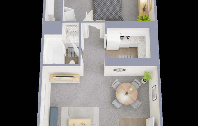 1 bed, 1 bath, 650 sqft, $1,495