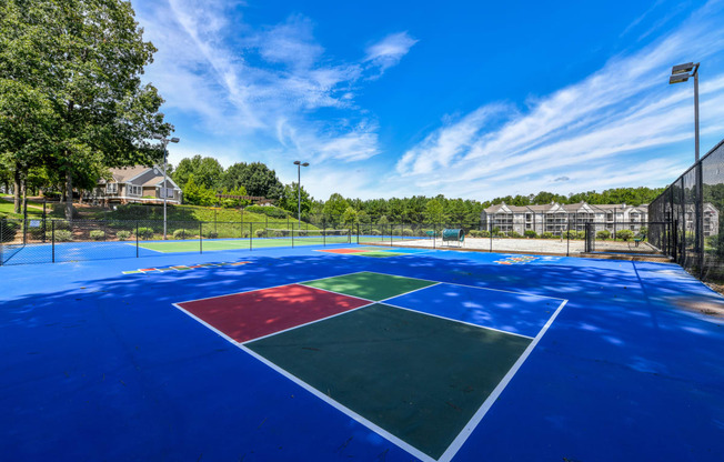 Sport court at Lakeside at Arbor Place, Georgia, 30135