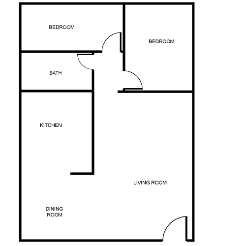 2 beds, 1 bath, 825 sqft, $1,995, Unit 08