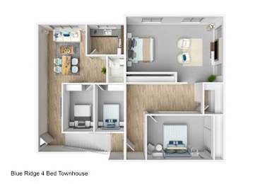 4 beds, 1 bath, 1,200 sqft, $2,065