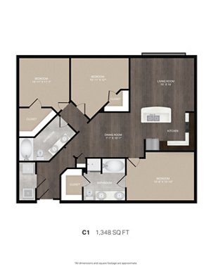 3 beds, 2 baths, 1,348 sqft, $2,389