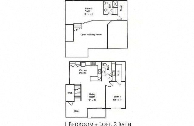 2 beds, 2 baths, $1,825