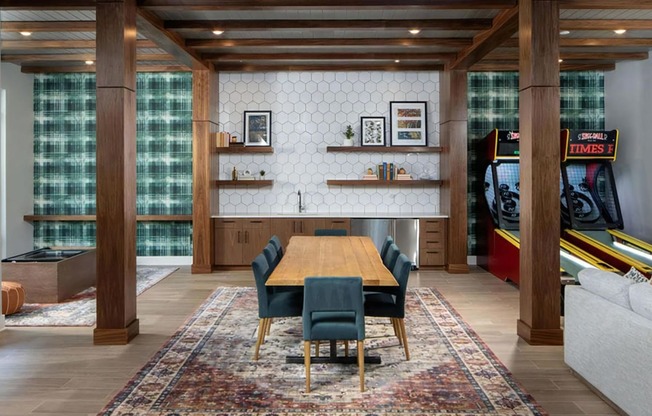 Clubhouse with Entertainment Center