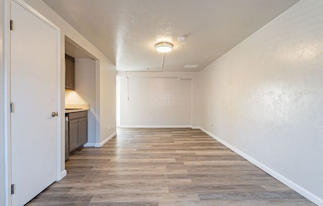 Studio, 1 bath, 331 sqft, $800, Unit 1