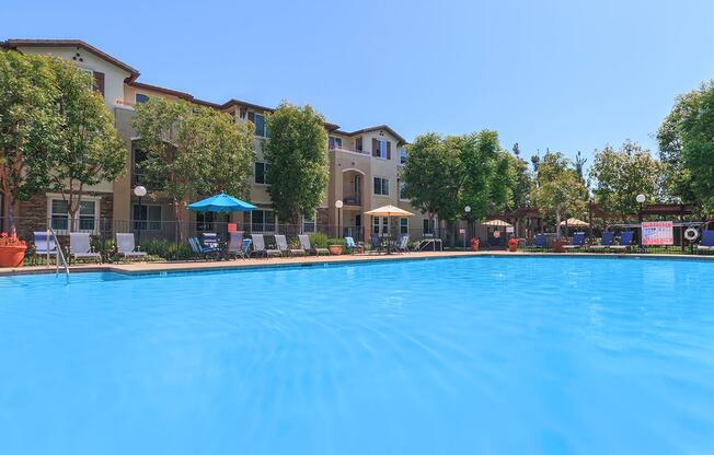 RELAX BY THE SHIMMERING POOL