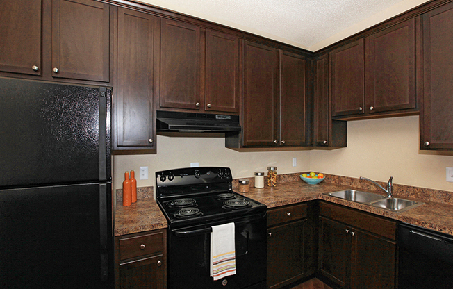 kitchen l Georgetown Park Apartments for rent in TX
