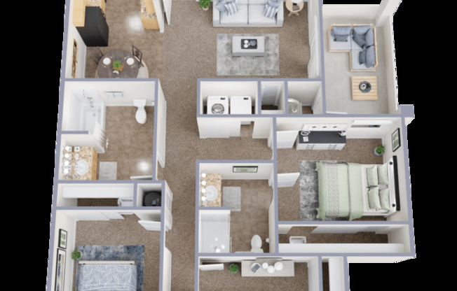 3 beds, 2 baths, 1,136 sqft, $1,970