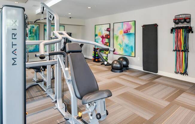 the apartments at masse corner 205 fitness room