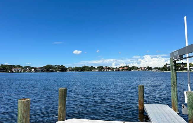 Waterfront Home for Rent – 2BR/2.5BA + Dock, Boat Lift, & Stunning Views!