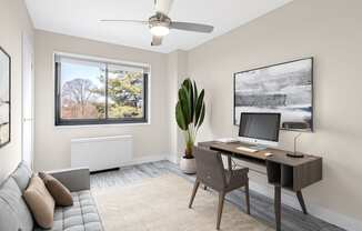C1 Home Office at Shawnee Apartments, Arlington, Virginia