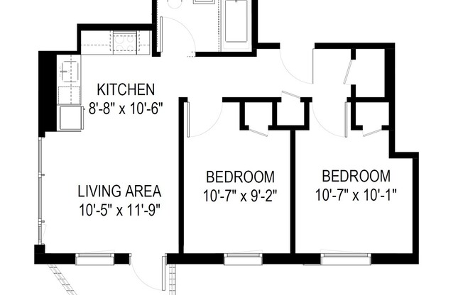 2 beds, 1 bath, $4,525, Unit 660