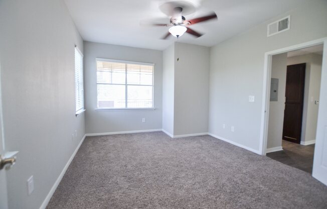 Spacious open concept bedroom at The Legends at Eagle Mountain Lake, Fort Worth, Texas
