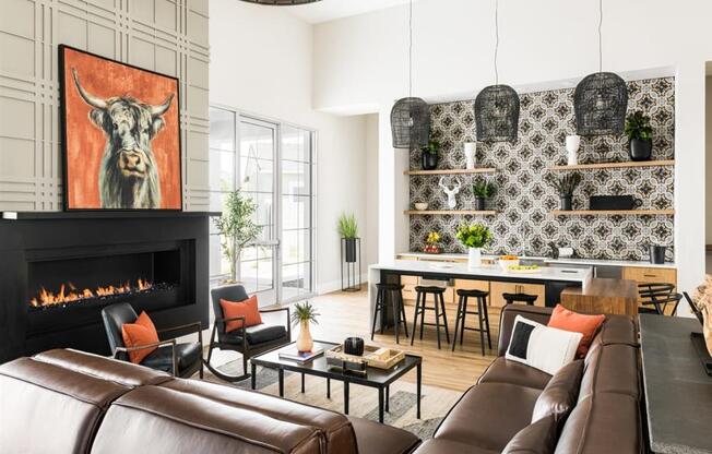 clubhouse with couches at onyx