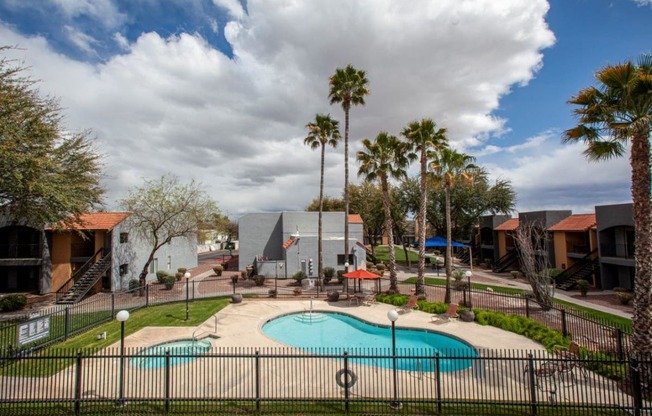 Casa Bella Pool with Lounge Chairs