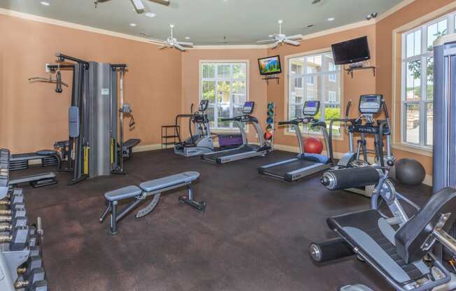 Gym at Stonepost Lakeside, Olathe, Kansas