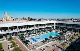 Amenity Deck Pool at 20 Midtown Birmingham, AL 35233