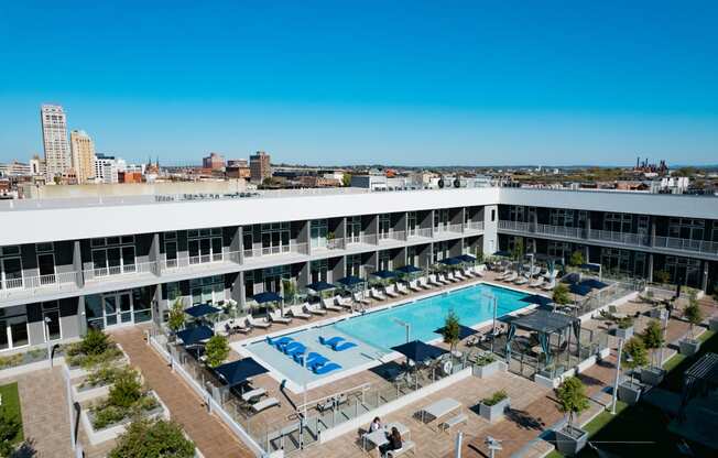 Amenity Deck Pool at 20 Midtown Birmingham, AL 35233