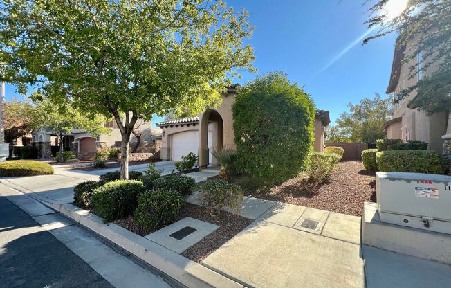 Beautiful 2 BED, a single-story home featuring 2 bathrooms along with a 2-car garage located in Summerlin