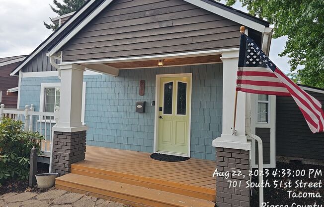 Heart of South Tacoma area - 3 bedroom 1.5 bath with carport & storage, Home for rent - Available MAY 10TH!