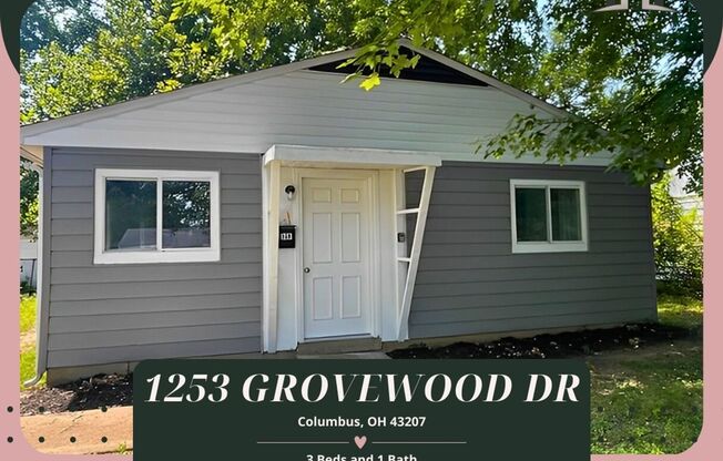 3 Bedroom Home for Rent in South Columbus!