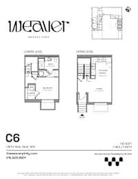 1 bed, 1 bath, 743 sqft, $1,480