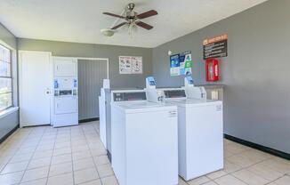 a refrigerator in a kitchen