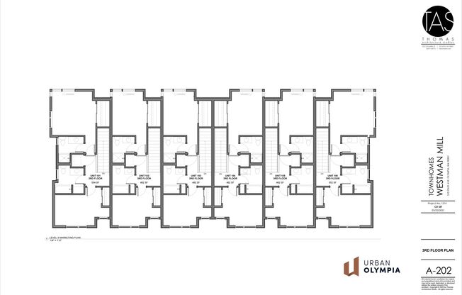 3 beds, 3 baths, 1,347 sqft, $2,375, Unit 104 C