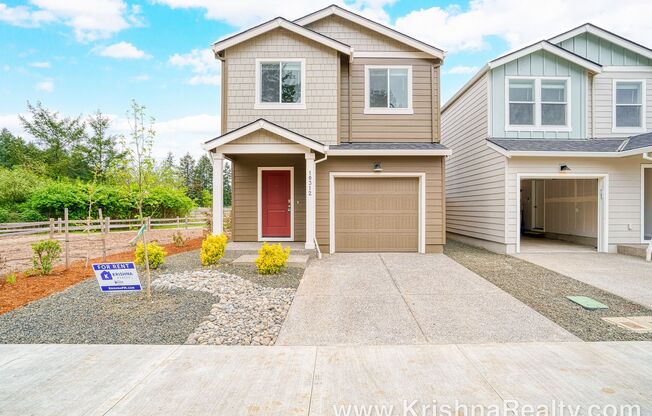 Beautiful NEW CONSTRUCTION 3 Bedroom, 2.5 Bath Single-Family Home on a Prime Corner Lot for Rent!