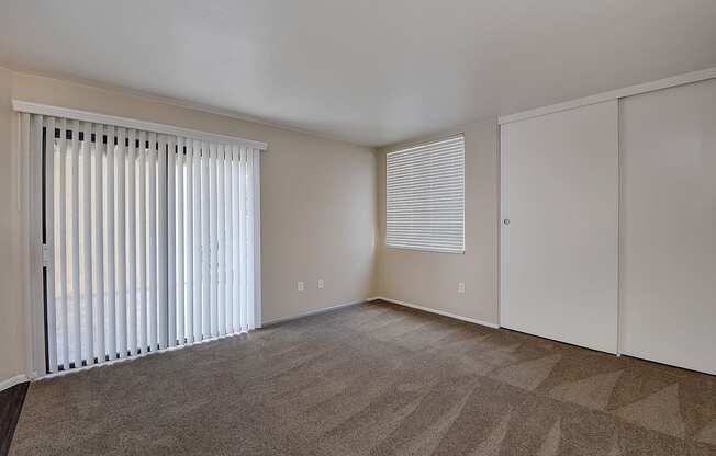 Bedroom Sliding Glass Doors at LAKE DIANNE, Santa Ana, 92705