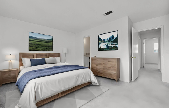 Bedroom layout at Canyon Springs